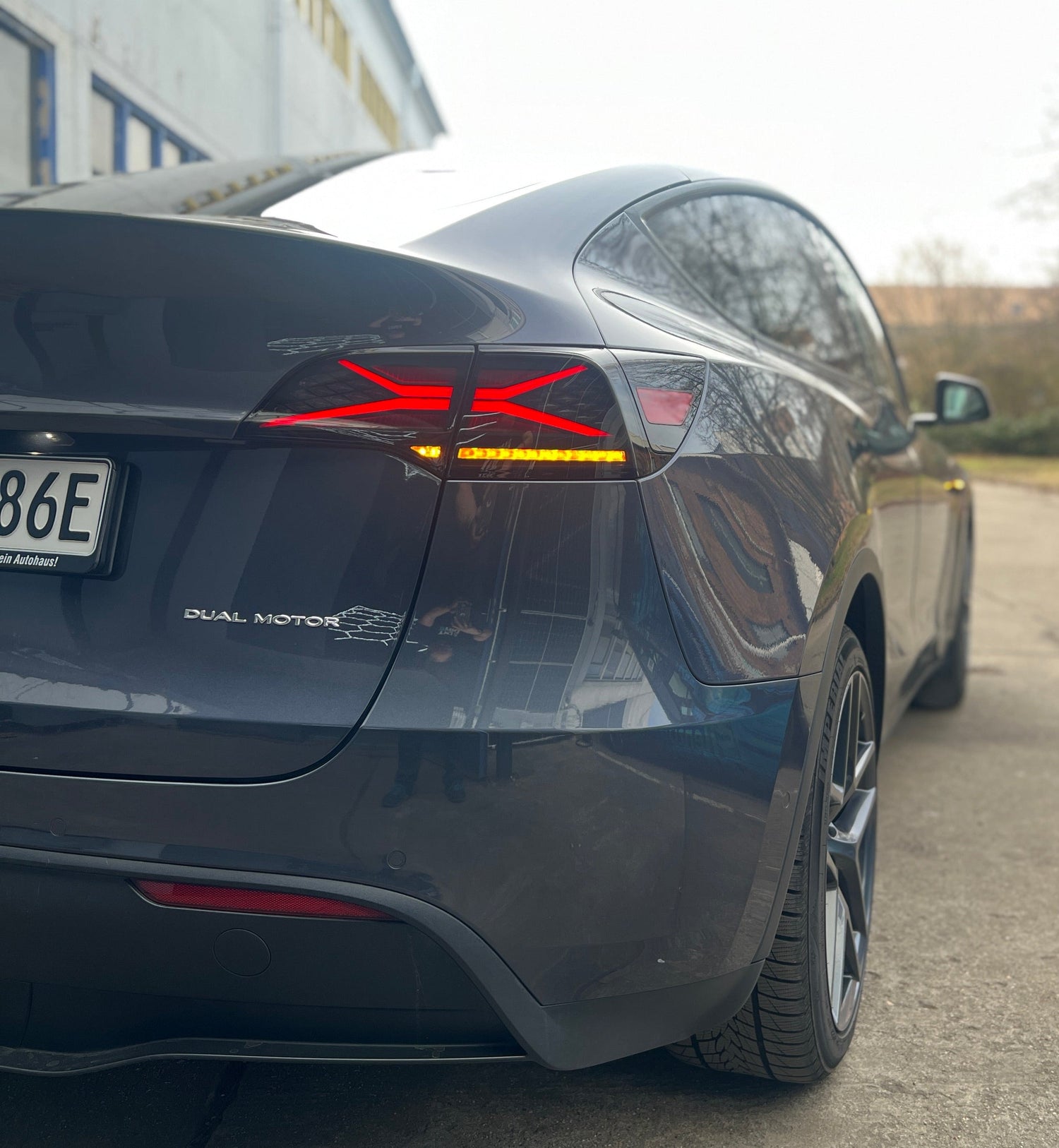 LED Rückleuchten Tesla Model Y mit Animation SilentDrive.de