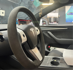 Tesla Model 3 / Y Alcantara Lenkrad SilentDrive.de