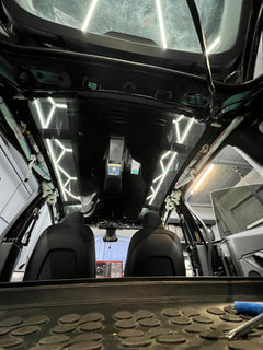 Alcantara / Dinamica Dachhimmel Tesla Model 3 / Y SilentDrive.de