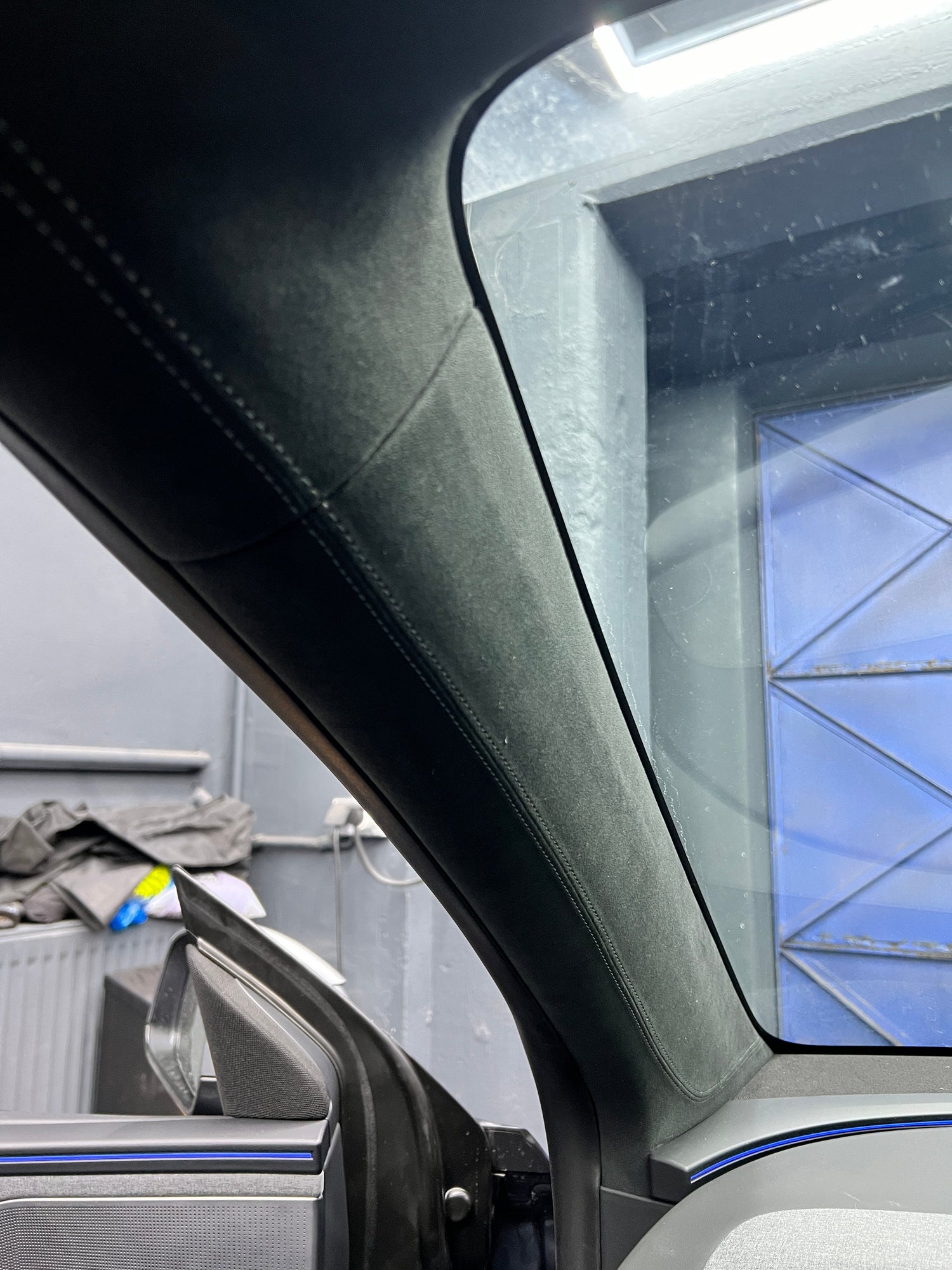 Alcantara / Dinamica Dachhimmel Tesla Model 3 / Y SilentDrive.de