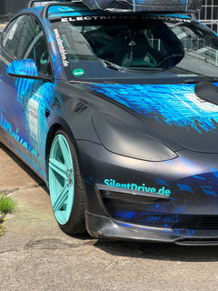 Tesla Model 3 / Y Scheinwerfer Cover SilentDrive.de