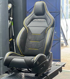Tesla Model 3 / Y Polster "Highland Performance" "RAPTOR" Style SilentDrive.de