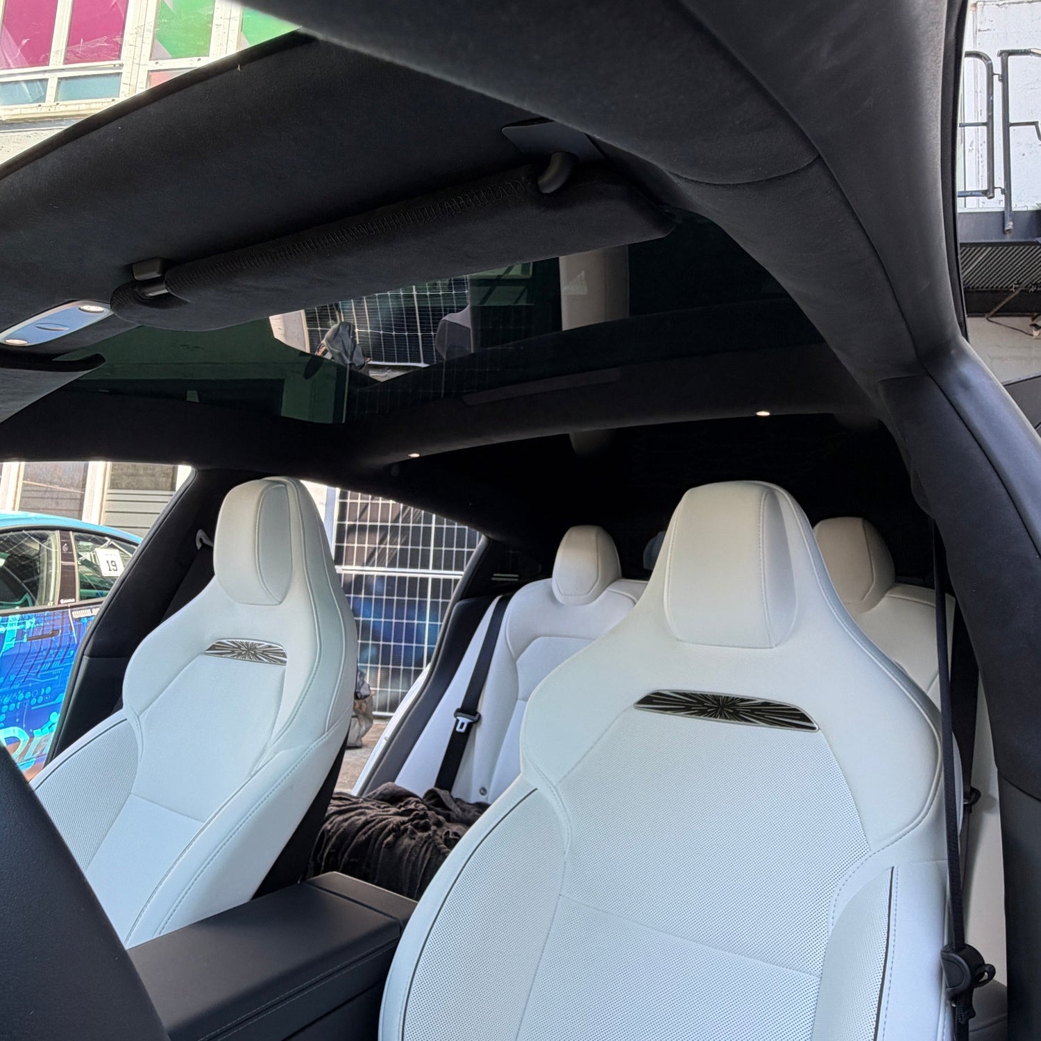Alcantara / Dinamica Dachhimmel Tesla Model 3 / Y SilentDrive.de