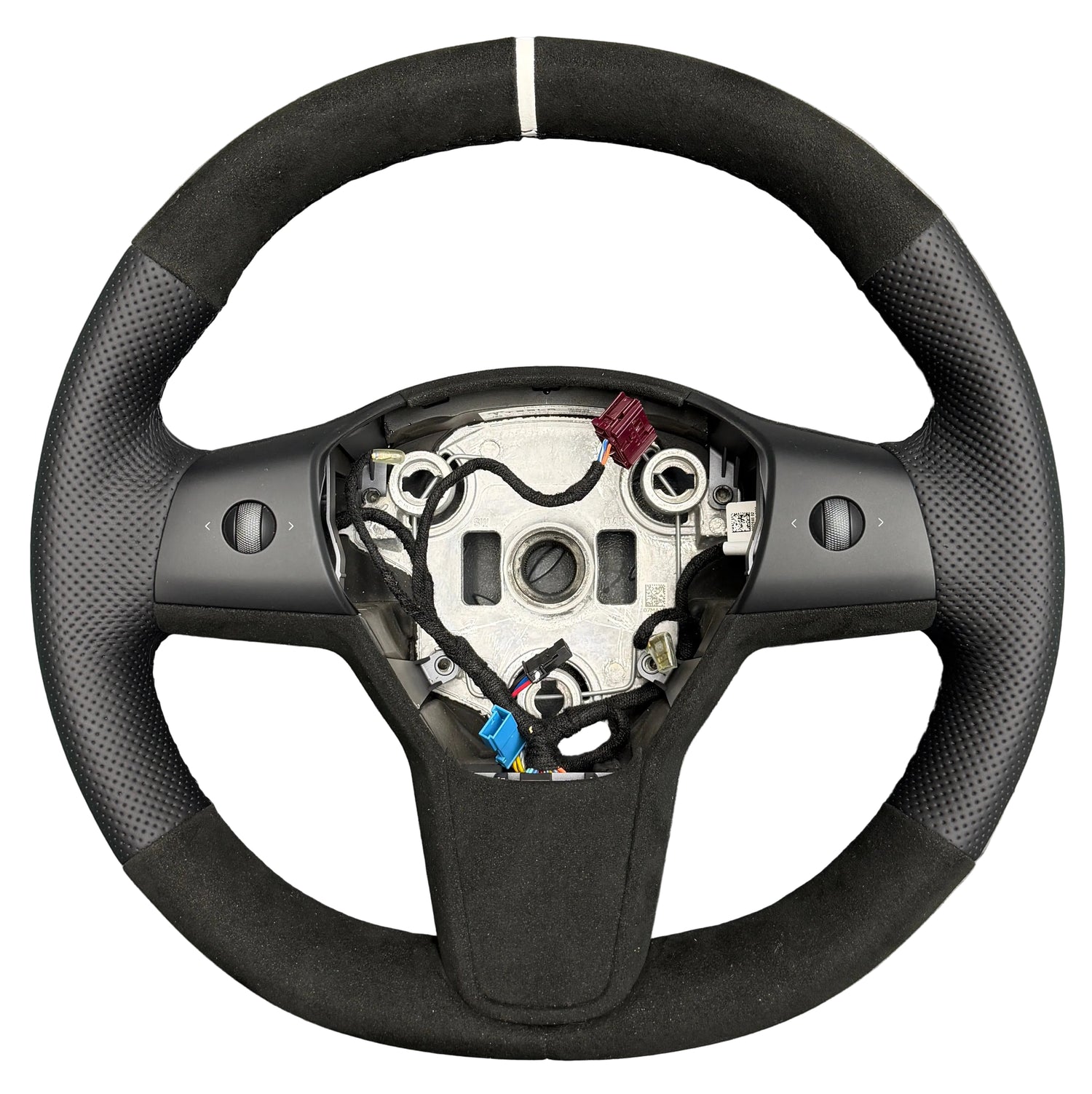 Tesla Model 3 / Y Alcantara Lenkrad SilentDrive.de