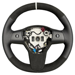 Tesla Model 3 / Y Alcantara Lenkrad SilentDrive.de