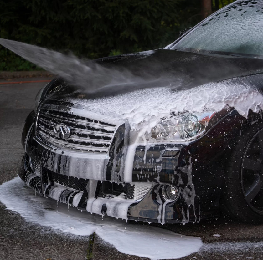 soaped Pure White (Snow Foam) soaped
