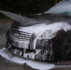 soaped Pure White (Snow Foam) soaped