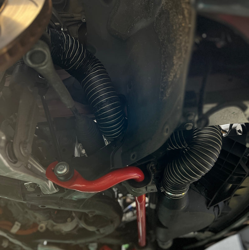 Carbon Bremsenbelüftung für Tesla Model 3 Performance SilentDrive.de