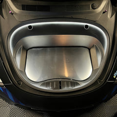 Grundplatte Frunk Tesla Model 3 / Y für Luftfahrwerk Umbau SilentDrive.de