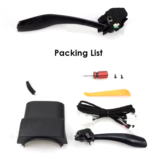 Schalthebel Nachrüstung Tesla Model 3 Highland / Model Y Juniper SilentDrive.de