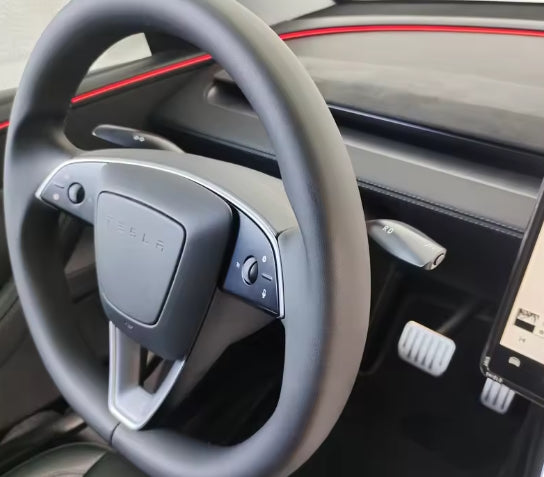 Schalthebel Nachrüstung Tesla Model 3 Highland / Model Y Juniper SilentDrive.de