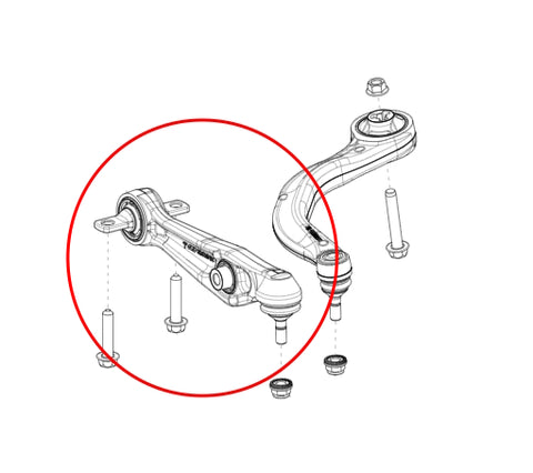 Querlenker Arm Vorn unten Tesla Model 3 / Y FEBI