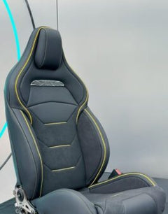 Tesla Model 3 / Y Sitzbezug / Polster "Highland Performance" "Viper" Style SilentDrive.de