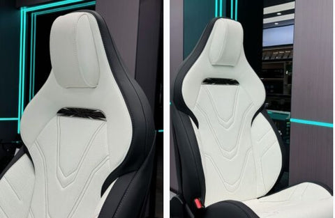 Tesla Model 3 / Y Sitzbezug / Polster "Highland Performance" "Viper" Style SilentDrive.de