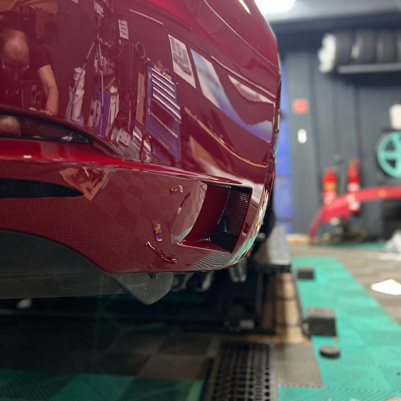 Tesla Mdoel 3 TrackTool Umbau 