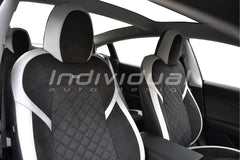 Individuelle Sitzbezüge Tesla Model 3 / Y SilentDrive.de