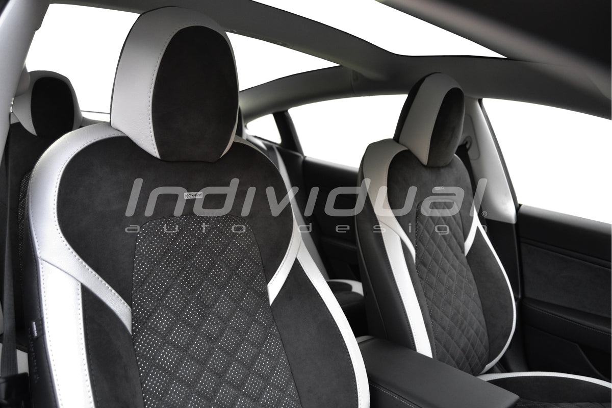 Individuelle Sitzbezüge Tesla Model Y SilentDrive.de