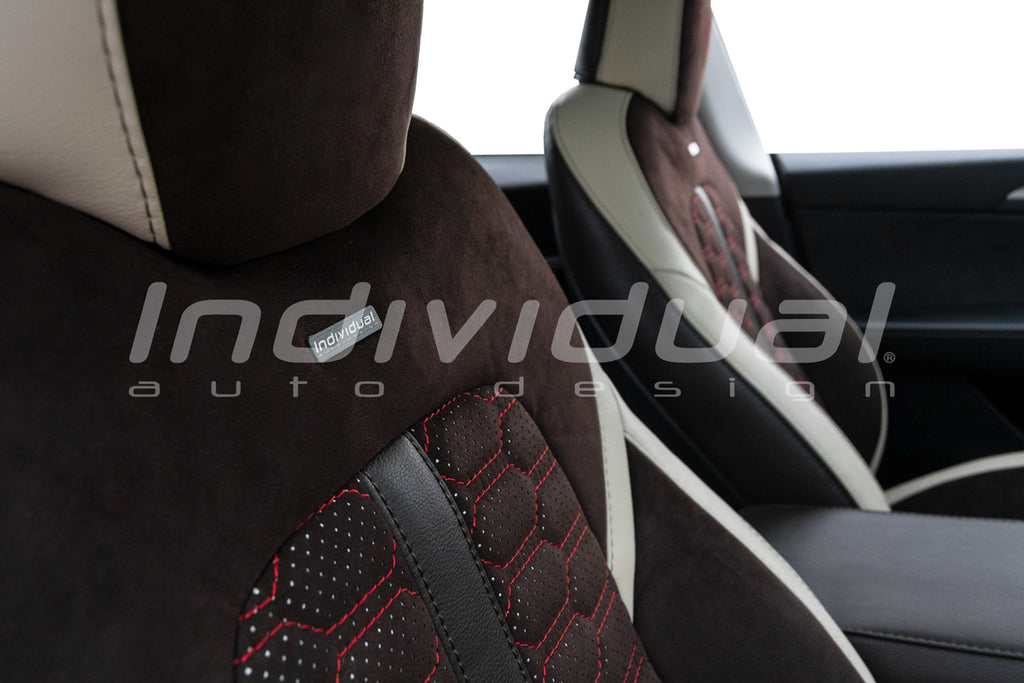 Tesla Model Y und Model 3 Schutzbezug für Rückseite der Sitze - Tritt  Protektoren von Tesvolution