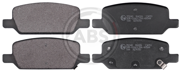 Bremsbeläge Serie Tesla Model 3 Hinterachse ABS