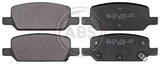 Bremsbeläge Serie Tesla Model 3 Hinterachse ABS