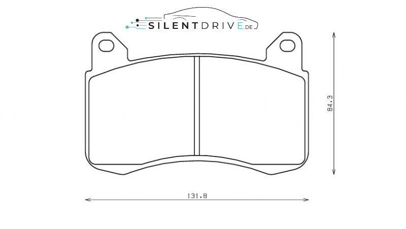 Bremsbeläge Serie Tesla Model 3 Vorderachse ABS