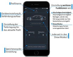 Elektronische Tieferlegung Tesla Model S / X SilentDrive.de