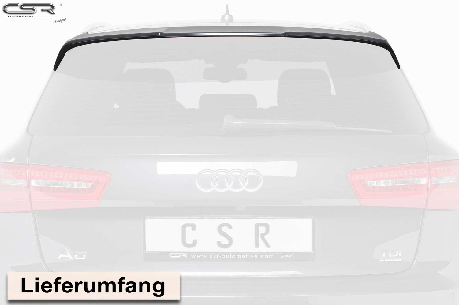 Heckflügel für Audi A6 C7 4G Avant HF547