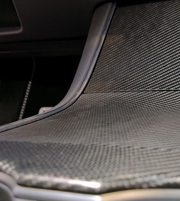 Tesla Model 3 Carbon Mittelkonsole
