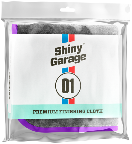 SilentDrive by Shiny Garage Premium Finishing Cloth Poliertuch 40x40 Mikrofaser Shiny Garage