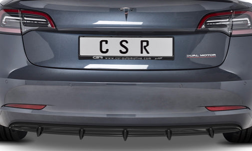 Tesla Model 3 Highland Heckdiffusoransatz CSR HA496 CSR Automotiv