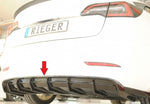 Tesla Model 3 Rieger Heckdiffusor Rieger