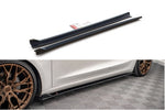 Seitenschweller Ansatz V2 Leisten für Tesla Model 3 Maxton Design