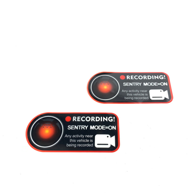 Aufkleber Sentry Mode SilentDrive.de