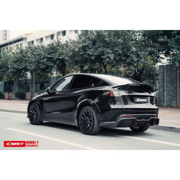 Tesla Model Y CMST Heckdiffusor SilentDrive.de