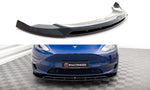 Maxton Design Cup Spoilerlippe Front Ansatz V2 für Tesla Model Y Maxton Design