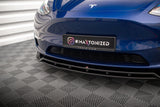 Maxton Design Cup Spoilerlippe Front Ansatz V2 für Tesla Model Y Maxton Design