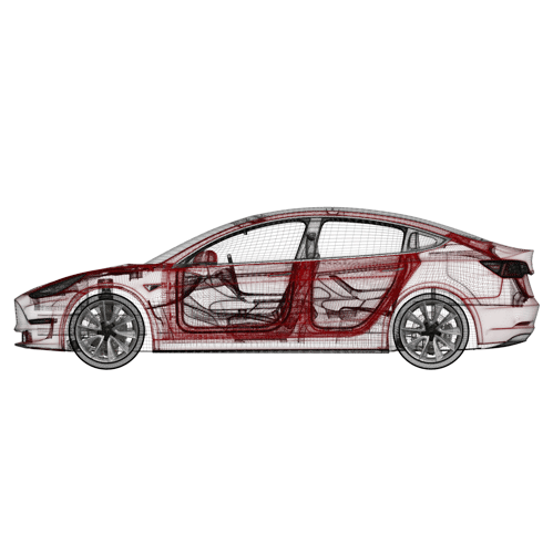 Tesla Model 3 Türgriffautomatik AMPTech