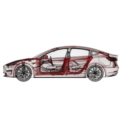 Tesla Model 3 Türgriffautomatik AMPTech