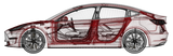 Tesla Model 3 Softclose Türen AMPTech
