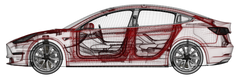 Tesla Model 3 Softclose Türen AMPTech