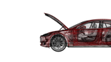 Tesla Model S Frunkautomatik AMPTech