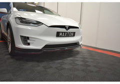 Cup Spoilerlippe Front Ansatz V.1 für TESLA MODEL X Maxton Design
