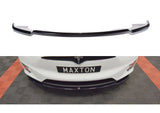 Cup Spoilerlippe Front Ansatz V.1 für TESLA MODEL X Maxton Design