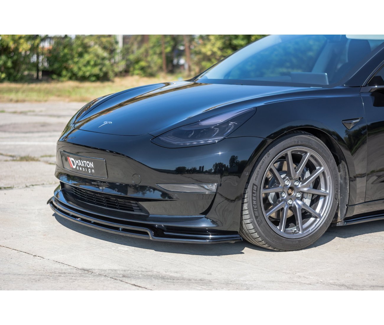 Cup Spoilerlippe V2 Tesla Model 3 Maxton Design
