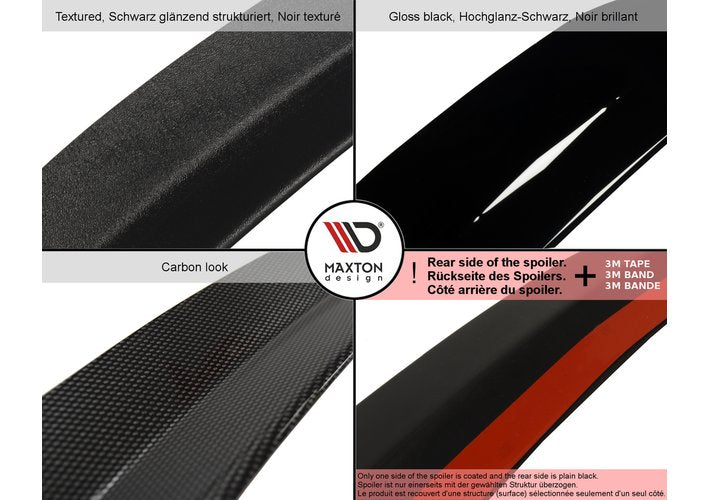 Heck Spoiler Aufsatz Abrisskante V.2 für TESLA MODEL X