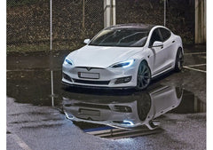 Seitenschweller Ansatz Cup Leisten für Tesla Model S Facelift Maxton Design