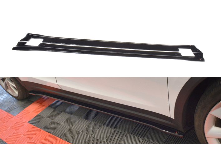 Seitenschweller Ansatz Cup Leisten V.2 für TESLA MODEL X
